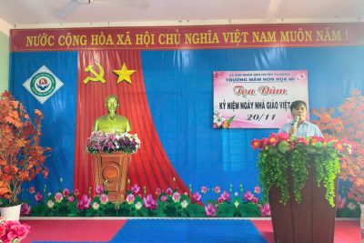 Mầm non Họa Mi với ngày tri ân nhà giáo 20/11