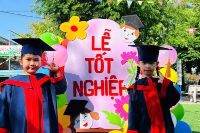 Chia tay các bạn lớp 5 tuổi. Năm học 2024-2025