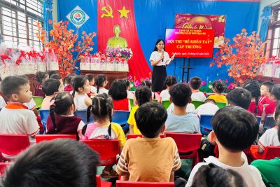 HỘI THI BÉ KHÉO TAY CẤP TRƯỜNG. NĂM HỌC 2025-2026